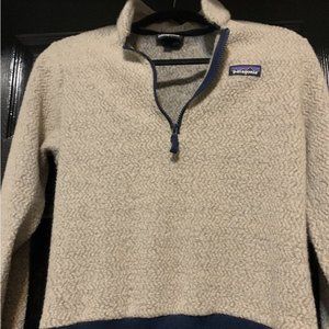 Patagonia Quarter Zip Wool Pullover